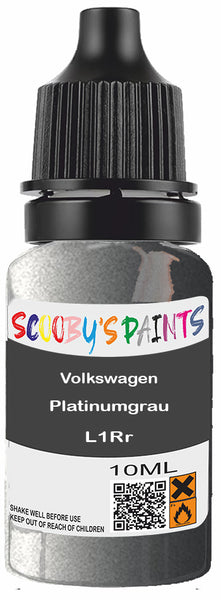 Alloy Wheel Rim Paint Repair Kit For Volkswagen Platinumgrau Silver-Grey