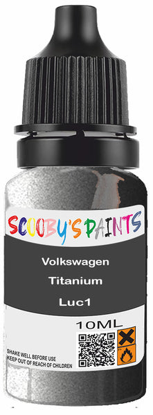 Alloy Wheel Rim Paint Repair Kit For Volkswagen Titanium Silver-Grey