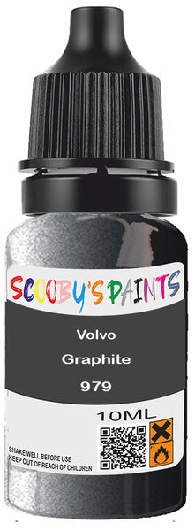 Alloy Wheel Rim Paint Repair Kit For Volvo Graphite Silver-Grey