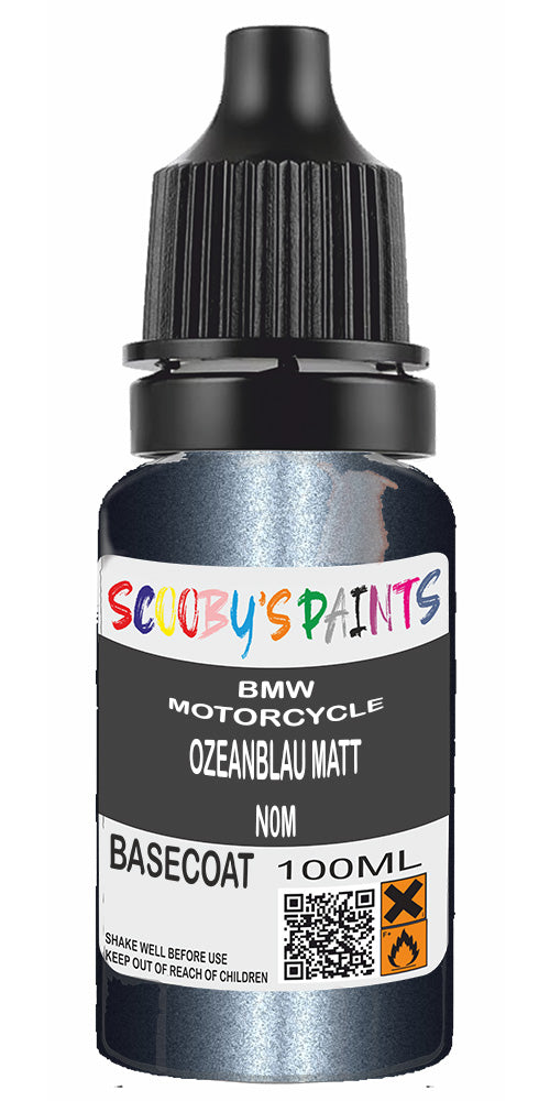 ｍ Motorbike Paint For Bmw Motorcycles S 1000 Xr Ocean Blue Metallic