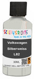 scratch and chip repair for damaged Wheels Volkswagen Silberweiss Silver-Grey