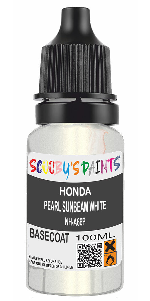 Motorbike Paint For Honda Motorcycles Monkey Pearl Sunbeam White