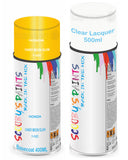 YELLOW Honda Motorcycles paint