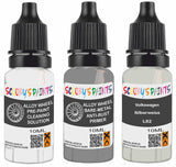 complete repair kit kerb curbbing Volkswagen Silberweiss Silver-Grey