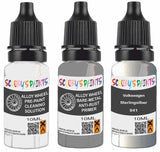 complete repair kit kerb curbbing Volkswagen Sterlingsilber Silver-Grey