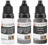 complete repair kit kerb curbbing Volkswagen Titan Dunkel Silver-Grey