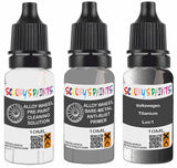 complete repair kit kerb curbbing Volkswagen Titanium Silver-Grey