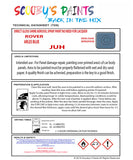 ARLES BLUE Aerosol Spray Paint Code JUH Classic ROVER Model 45/400 SERIES Automotive Restorative Paint Vehicle Touch-Up ROVER JUH Paint Car Restoration DIY Auto Painting Classic Car Refinishing High-Quality Spray Paint Automotive Finish Vehicle Restoration Supplies Custom Car Paint Auto Body Paint Aerosol Can Automotive Refinishing Paint for Classic Cars