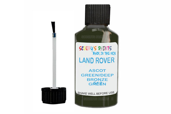 Mixed Paint For Land Rover Defender, Ascot Green/Deep Bronze Green, Touch Up, 512
