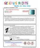 Instructions For Use Chevorlet Matiz Teal Blue