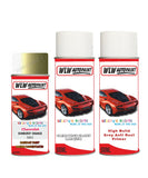 Chevrolet Matiz Electric Yellow Complete Aresol Kit With Primer And Lacquer