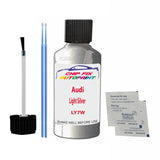 Audi Light Silver Touch Up Paint Code LY7W Scratch Repair Kit