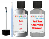 Audi Silver Car Paint