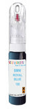 bmw 6 series royalblau code 198 touch brush and neddle stone chip repair  up paint 1990 1994