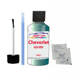 Chevrolet Aveo Aqua Green Touch Up Paint Code 03U Scratcth Repair Paint