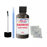 Daewoo Matiz Coconut Champagne Touch Up Paint Code Gju
