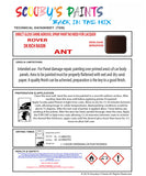 DK RICH RAISIN Aerosol Spray Paint Code ANT Classic ROVER Model 45/400 SERIES Automotive Restorative Paint Vehicle Touch-Up ROVER ANT Paint Car Restoration DIY Auto Painting Classic Car Refinishing High-Quality Spray Paint Automotive Finish Vehicle Restoration Supplies Custom Car Paint Auto Body Paint Aerosol Can Automotive Refinishing Paint for Classic Cars