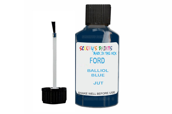 Mixed Paint For Ford Escort Mark Iv, Balliol Blue, Touch Up, Jut