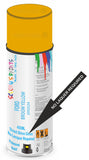 Ford broom yellow Direct Gloss No Lacquer Required Spray Paint