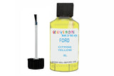 Mixed Paint For Ford Ka, Citrine Yellow, Touch Up, 3L