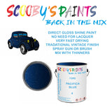 Ford Escort Cabrio PACIFICA BLUE Tin Can Automotive Paint - Suitable for Spraying or Brushing - Premium Finish for Your Vehicle