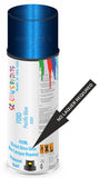 Ford pacific blue Direct Gloss No Lacquer Required Spray Paint