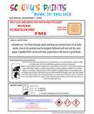 ICE CREAM YELLOW SORBET Aerosol Spray Paint Code FMS Classic MG Model Metro Automotive Restorative Paint Vehicle Touch-Up MG FMS Paint Car Restoration DIY Auto Painting Classic Car Refinishing High-Quality Spray Paint Automotive Finish Vehicle Restoration Supplies Custom Car Paint Auto Body Paint Aerosol Can Automotive Refinishing Paint for Classic Cars