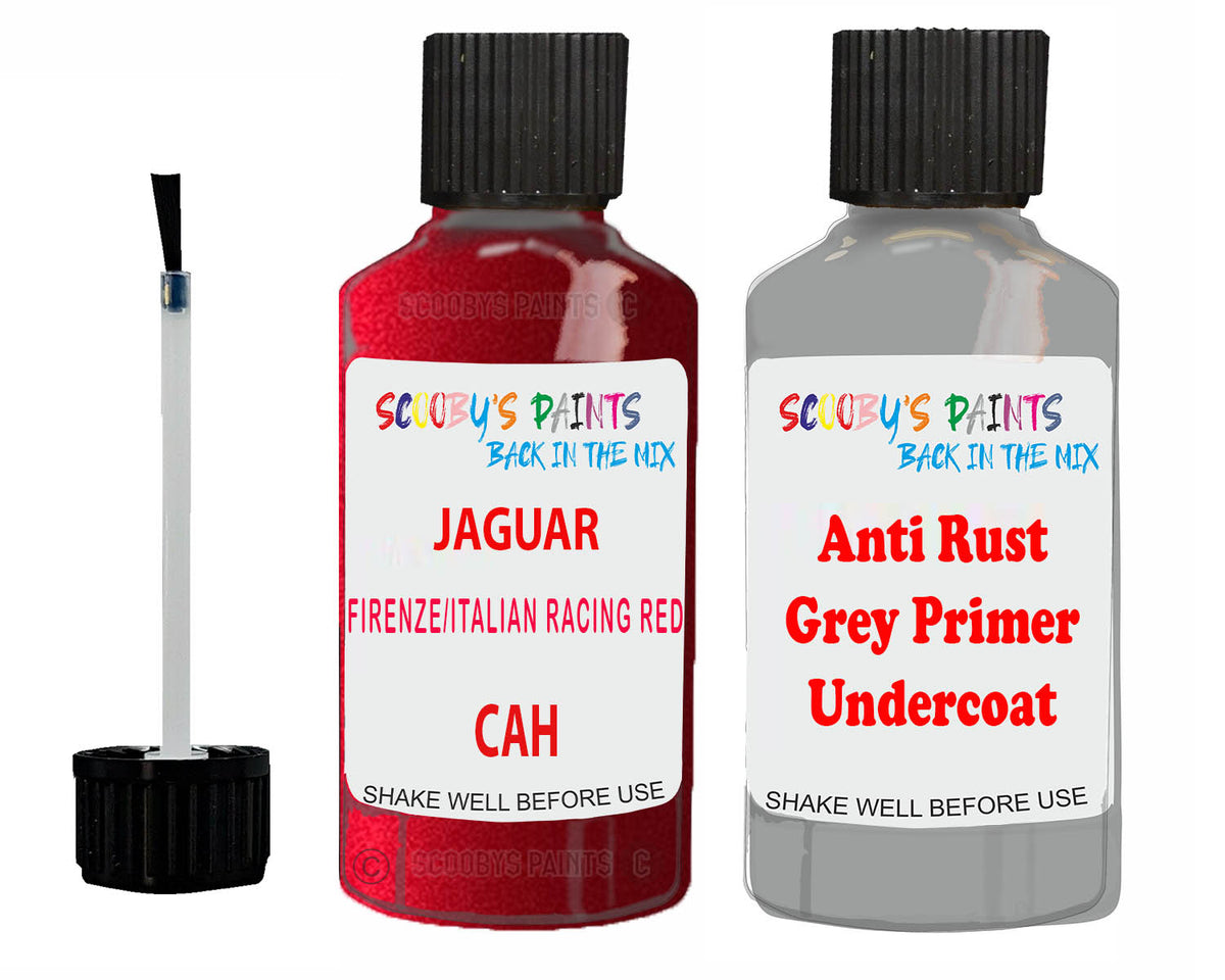 Touch Up Paint For Jaguar Xj Firenze Italian Racing Red Cah Scratch St