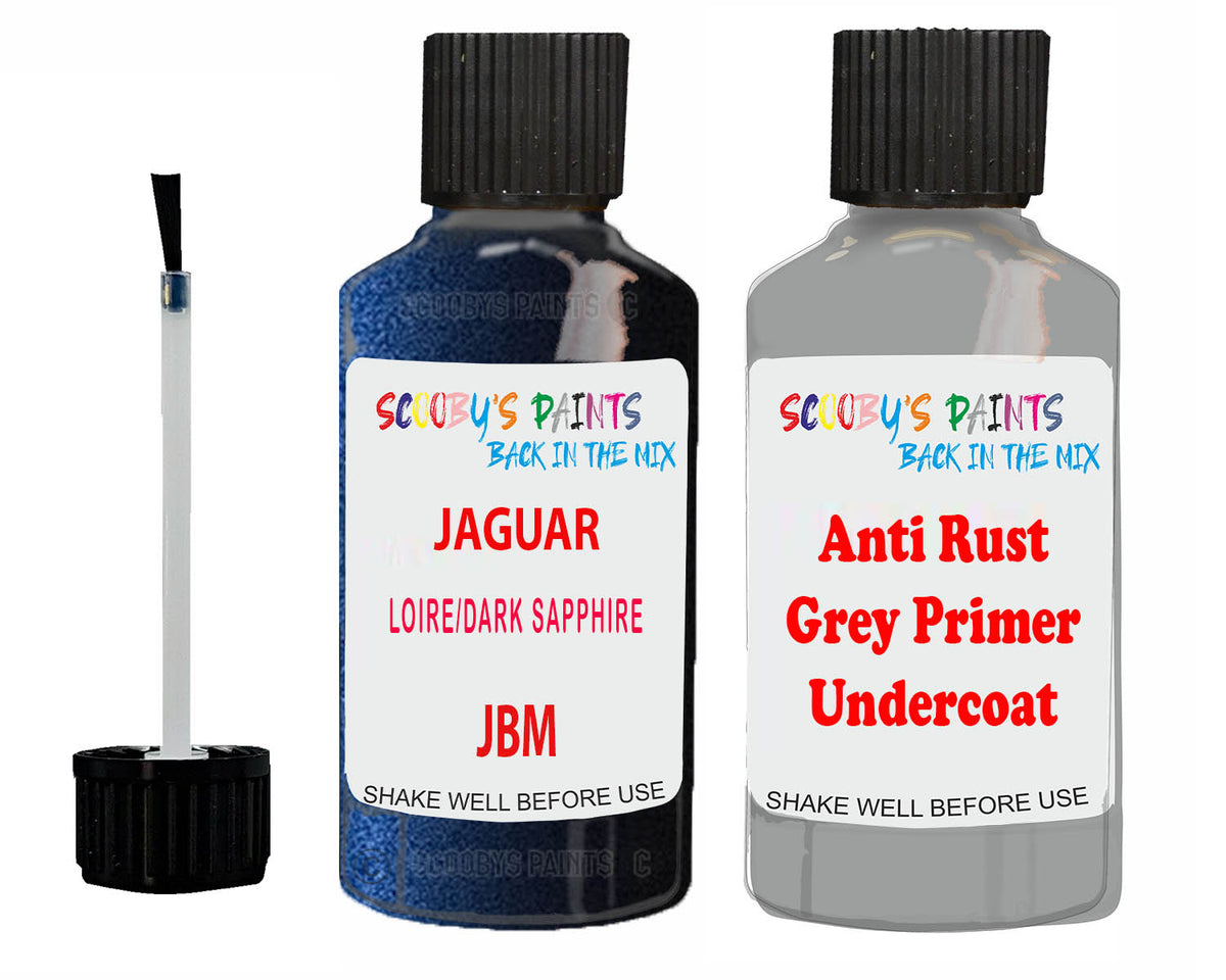 Touch Up Paint For Jaguar Xf Loire/Dark Sapphire Jbm Scratch Stone Chip Kit