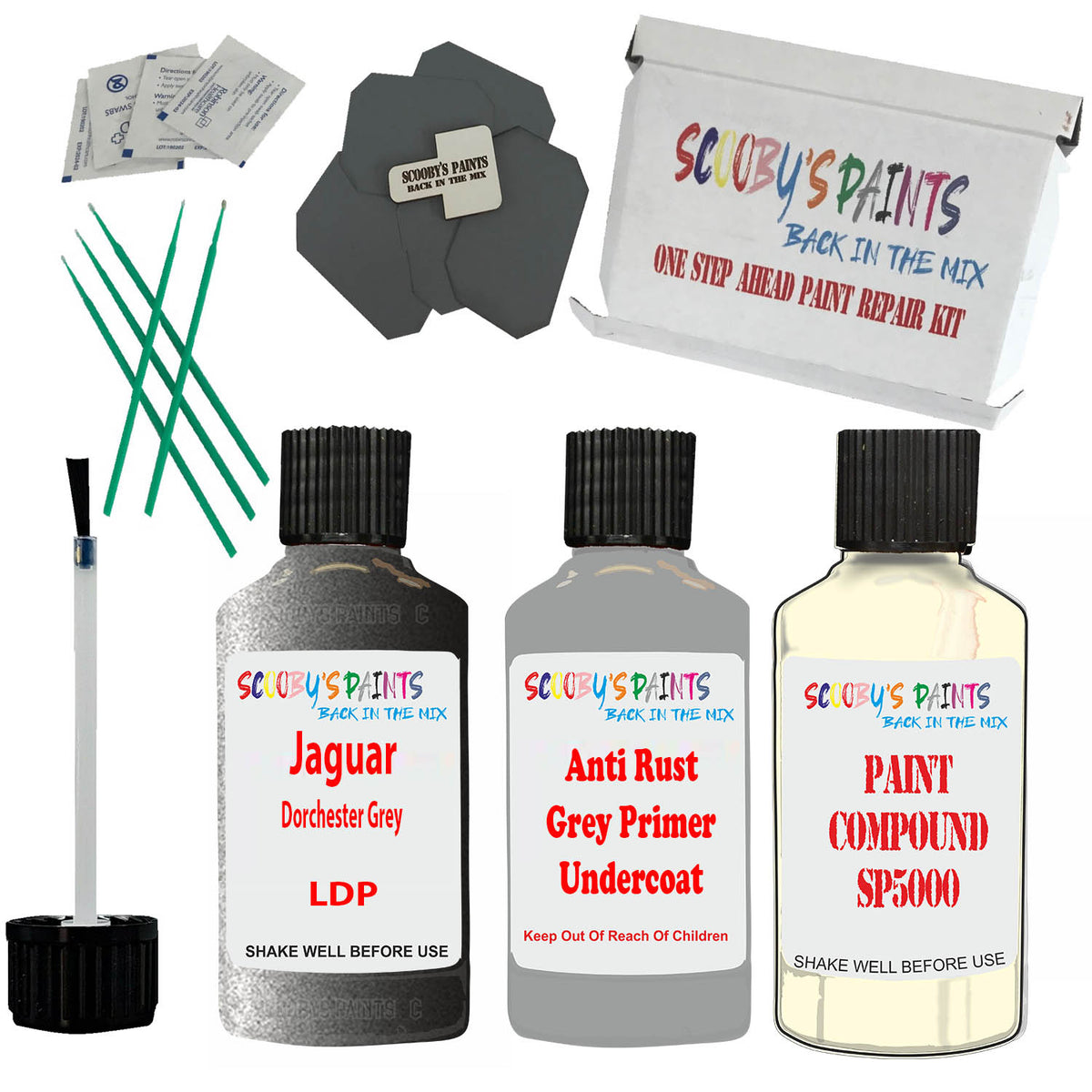 Peinture Aérosol Basecoat Jaguar LDP Dorchester Gris - Marque Protouch, Non Diluée, Divers Volumes, Neuf