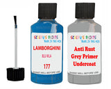 Lamborghini Aventador S Blue Touch Up Paint