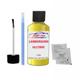 Lamborghini Aventador Giallo Tenerife Touch Up Paint Code 116 Scratch Repair Paint