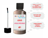 Lexus Ls Series Antique Copper Bronze Paint Code 4P1