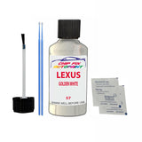Lexus Lx Series Golden White Touch Up Paint Code 057 Scratch Repair Paint