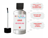 Lexus Ls Series Ivory Crystal Shine Paint Code 066