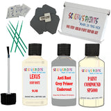 Lexus Ivory White Car Detailing Paint And Polish Finish Kit