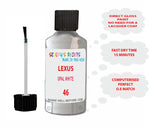 Lexus Ls Series Opal White Paint Code 046