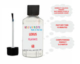 Lexus Ls Series Polar White Paint Code 068