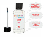 Lexus Is Series White Paint Code 040