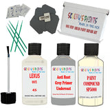 Lexus White Car Detailing Paint And Polish Finish Kit