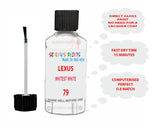 Lexus Lfa Whitest White Paint Code 079