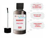 Maserati Bronzo Sienna Paint Code 525A