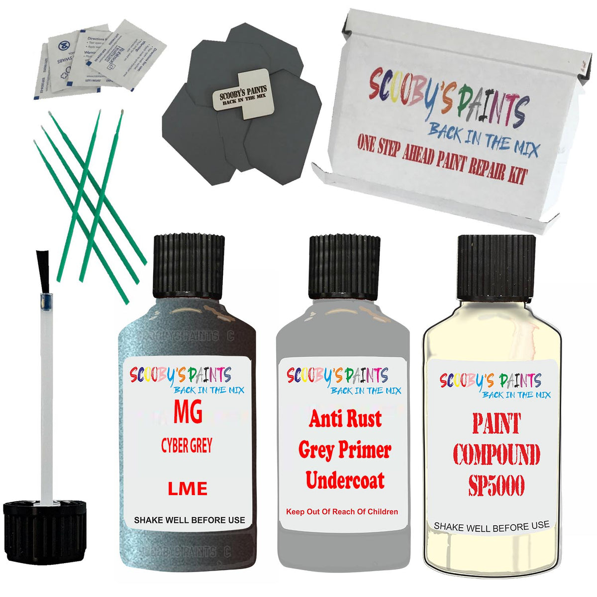 For Mg Hs Cyber Grey Touch Up Paint Code Lme Auto Car Paint UK