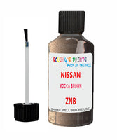 Car Paint Nissan Nv250 Mocca Brown Znb Scratch Stone Chip Kit