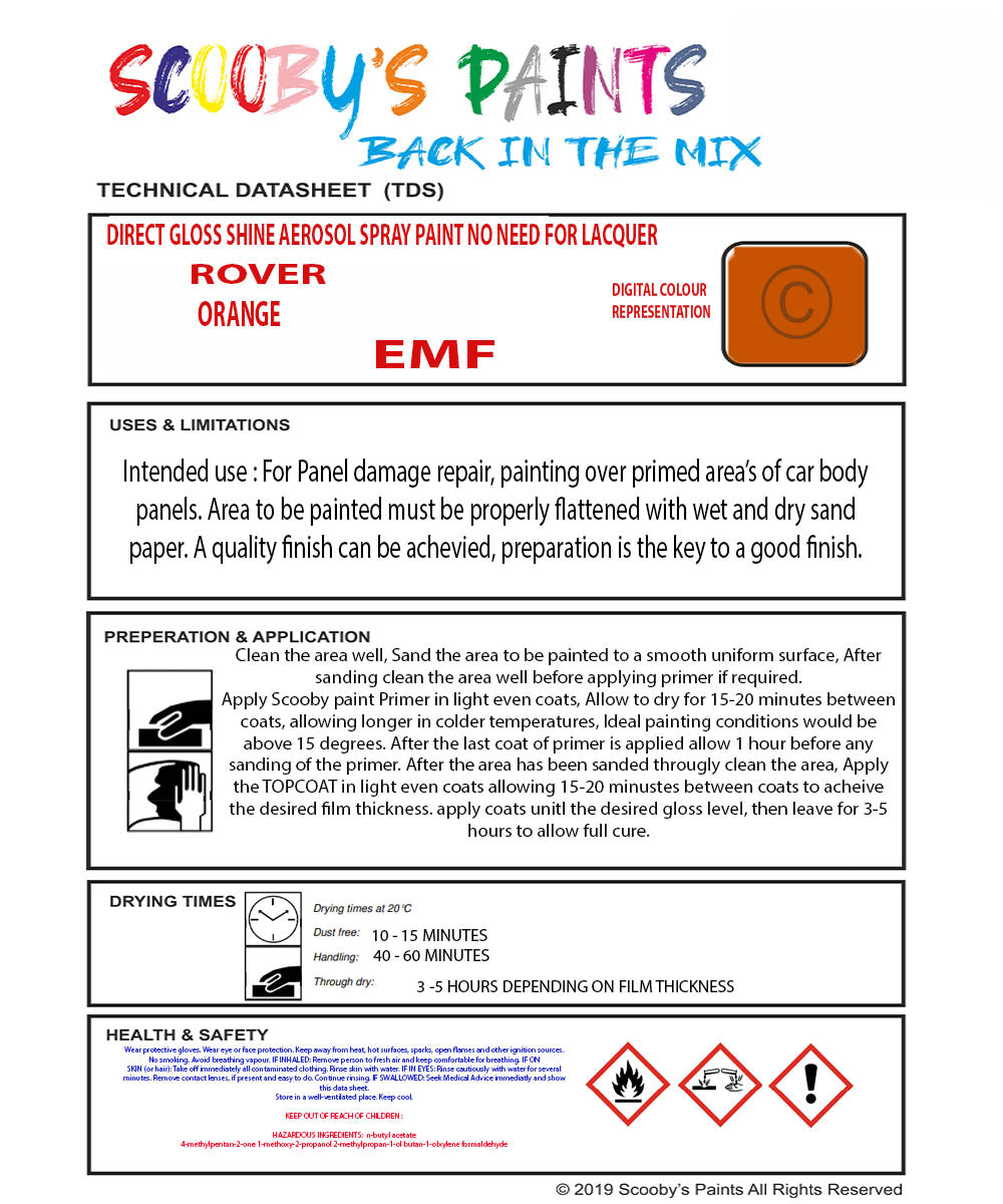 Gouver Fast-Drying Paint - 16 Ml Tube In Orange Color, Ideal For Crafts & Small Projects - View #8