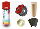 Brake Caliper Paint For Fiat Traffic red preparation Bare Metal Paint