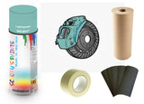 Brake Caliper Paint For Mitsubishi Light green preparation Bare Metal Paint