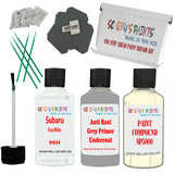 Subaru Pure White Car Detailing Paint and polish finishing kit