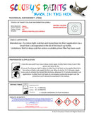 Instructions for use Subaru Pure White Car Paint