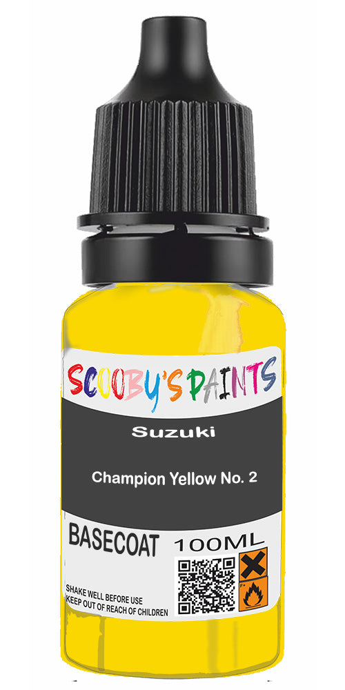 Motorbike Paint For Suzuki Motorcycles Rm250 Champion Yellow No. 2